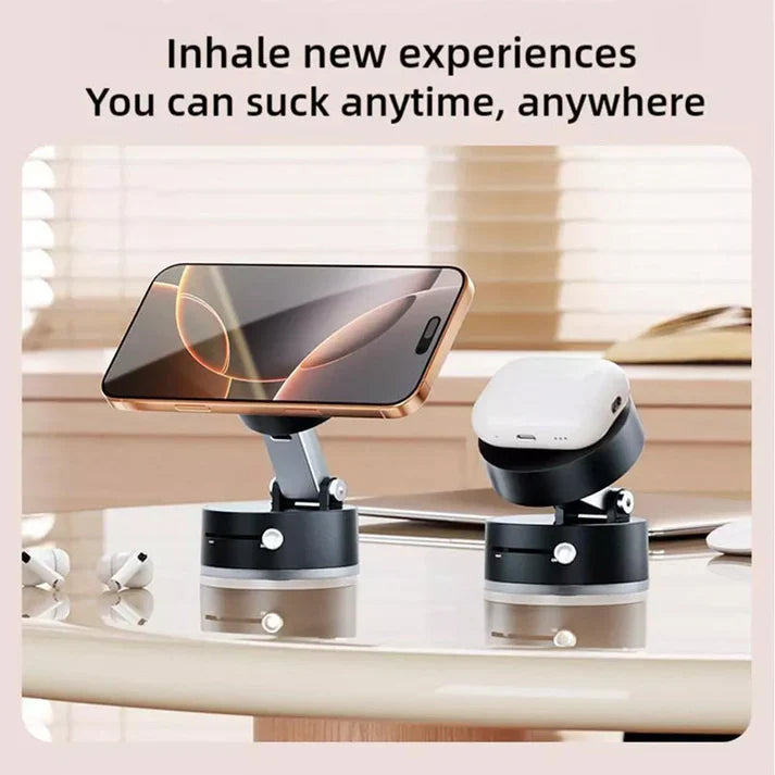 🔥2025 Vente chaude 🔥 Support de téléphone portable magnétique sous vide pliable